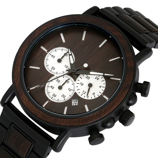 natural wood watch for men luxury chronograph multifunctional calendar date mens black wooden band strap man male wristwatch quartz watches, Slivery;brown
natural wood watch for men luxury chronograph multifunctional calendar date mens black wooden band strap man male wristwatch quartz watches, Slivery;brown