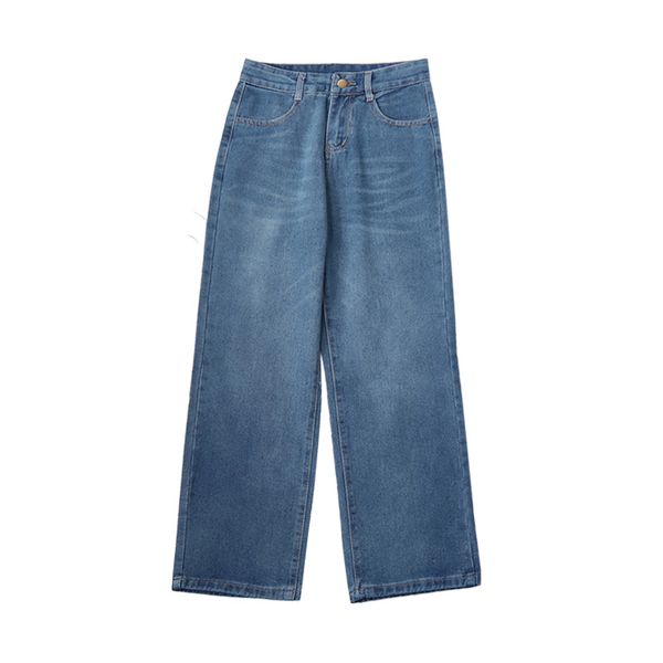 simple casual jeans women spring autumn high wasit denim pants 2021 new classic baggy straight leg long trousers female clothing y1214, Blue
simple casual jeans women spring autumn high wasit denim pants 2021 new classic baggy straight leg long trousers female clothing y1214, Blue