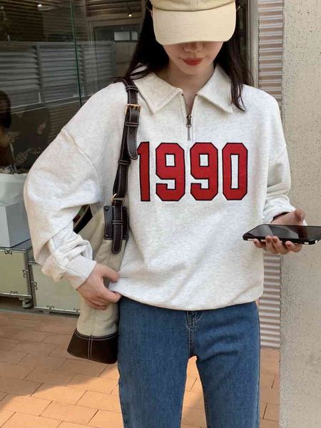 women pullover hoodie japan style fashionable polo shirts 1990 print oversize long sleeve hoodies loose female, Black
women pullover hoodie japan style fashionable polo shirts 1990 print oversize long sleeve hoodies loose female, Black