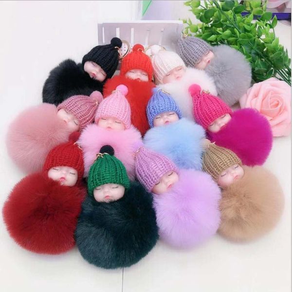 12cm faux rex rabbit fur sleeping baby toy key chain woman bag charms gold ring fluffy pom pom doll keychain party, Slivery;golden
12cm faux rex rabbit fur sleeping baby toy key chain woman bag charms gold ring fluffy pom pom doll keychain party, Slivery;golden