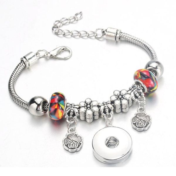 new 2 colors ceramics snap bracelet lobster buckle snake chain bangles beaded bracelet fit 18mm snap jewelry wo bbyqif, Golden;silver
new 2 colors ceramics snap bracelet lobster buckle snake chain bangles beaded bracelet fit 18mm snap jewelry wo bbyqif, Golden;silver