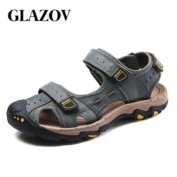 glazov brand mens sandals genuine leather men summer shoes casual big size 38-47 gladiator sandals for men leisure beach shoes t200420, Black
glazov brand mens sandals genuine leather men summer shoes casual big size 38-47 gladiator sandals for men leisure beach shoes t200420, Black