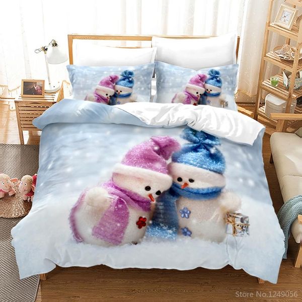 bedding sets winter couple snowman printed set 3d merry christmas duvet cover pillowcase twin full king bedclothes kids gifts
bedding sets winter couple snowman printed set 3d merry christmas duvet cover pillowcase twin full king bedclothes kids gifts