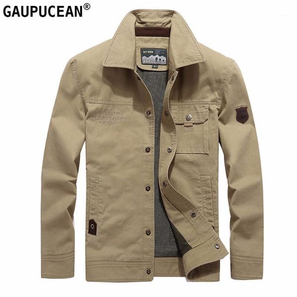 men outwear 100%cotton breathable buttons pockets khaki green black casual street wear spring autumn male slim loose man jacket1, Black;brown
men outwear 100%cotton breathable buttons pockets khaki green black casual street wear spring autumn male slim loose man jacket1, Black;brown