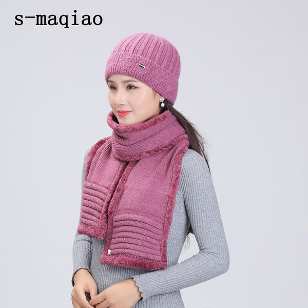 beanie/skull caps s-maqiao winter hats for women fur hat scarf set warm wool knitted plush scarves mother cap bonnet gifts fleece shawl, Blue;gray
beanie/skull caps s-maqiao winter hats for women fur hat scarf set warm wool knitted plush scarves mother cap bonnet gifts fleece shawl, Blue;gray