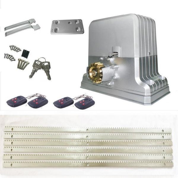 factory sale 1800kg electric sliding gate opener motors engine with 6m steel racks 4 remote (sensor lamp keypad gsm optional
factory sale 1800kg electric sliding gate opener motors engine with 6m steel racks 4 remote (sensor lamp keypad gsm optional