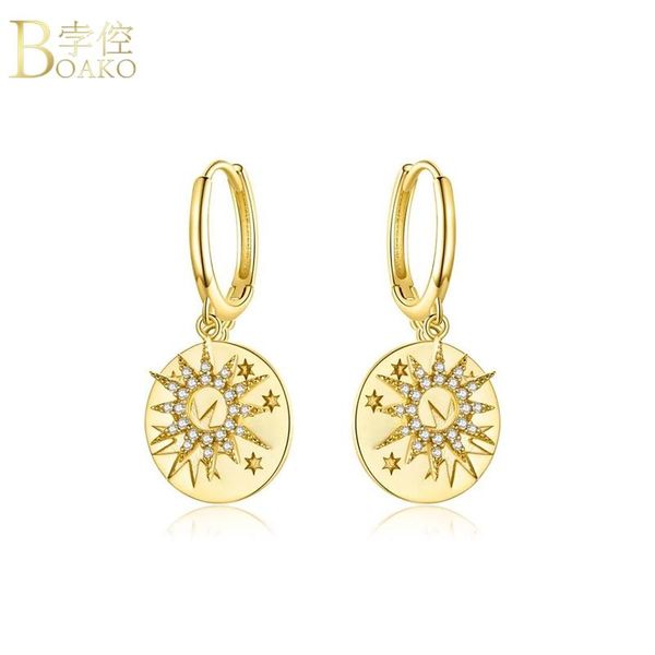 hoop & huggie boako s925 silver earrings for women 2021 fine jewelry star cz piercing ohrringe brincos aretes girls gifts earing, Golden;silver
hoop & huggie boako s925 silver earrings for women 2021 fine jewelry star cz piercing ohrringe brincos aretes girls gifts earing, Golden;silver