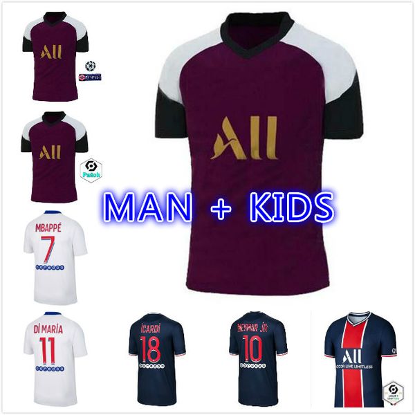 топ футбол джерси 20 21 maillots de футбольные рубашки 2020 2021 mbappe neymar jr icardi men + kids kit enfants maillot de foot, Black;yellow
топ футбол джерси 20 21 maillots de футбольные рубашки 2020 2021 mbappe neymar jr icardi men + kids kit enfants maillot de foot, Black;yellow