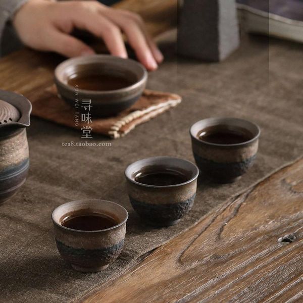 handmade tea cup kung fu gilt ancient early ceramic small coarse pottery tea set japanese style burning iron glaze vintage cup wmtlbt
handmade tea cup kung fu gilt ancient early ceramic small coarse pottery tea set japanese style burning iron glaze vintage cup wmtlbt