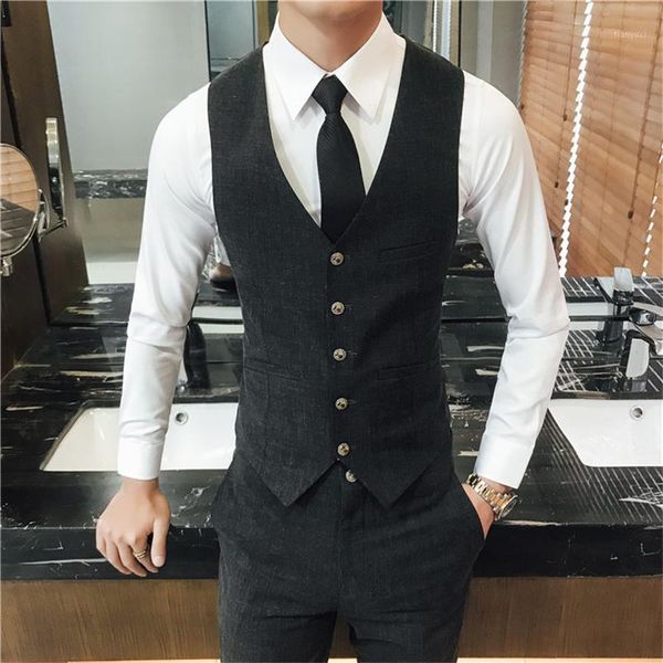 2019 autumn business vest waistcoat men and pant asia size s m xl xxl xxxl vest men suit slim fit mens vests +pants1, Black;white
2019 autumn business vest waistcoat men and pant asia size s m xl xxl xxxl vest men suit slim fit mens vests +pants1, Black;white