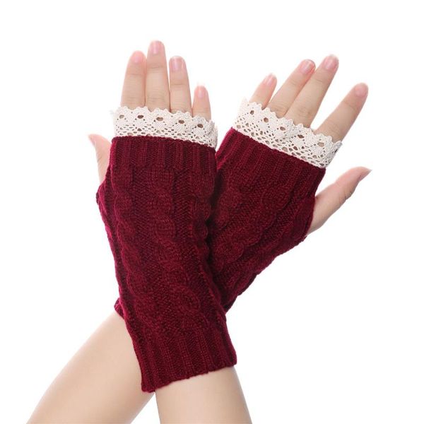 women girls long knitted gloves winter lace flower fingerless mittens thick warm candy color mittens elastic soft arm warmers, Blue;gray
women girls long knitted gloves winter lace flower fingerless mittens thick warm candy color mittens elastic soft arm warmers, Blue;gray