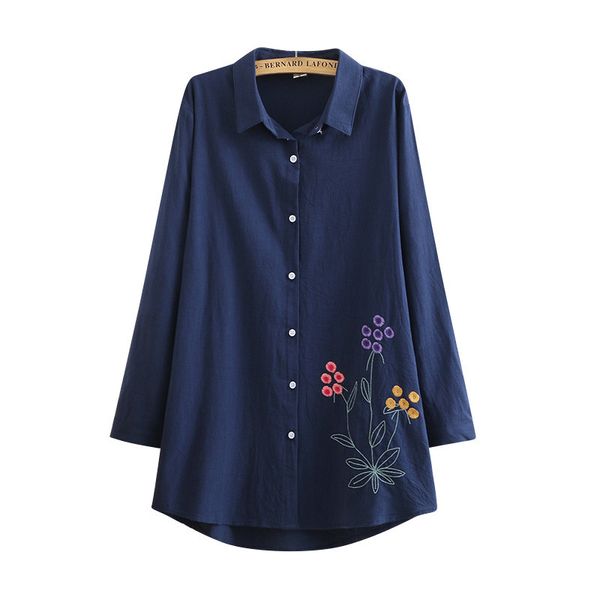 2021 new summer clothes 3 colors floral blouses women embroidery shirts long sleeve plus size blouse shirt female j215 wzqi, Black
2021 new summer clothes 3 colors floral blouses women embroidery shirts long sleeve plus size blouse shirt female j215 wzqi, Black