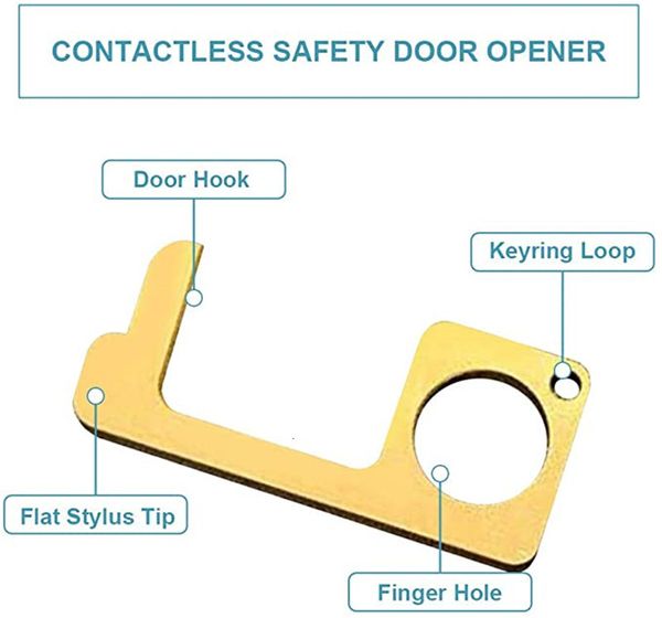 edc opener handheld dhl non-contact opening and closing key chain creative gift keychain door closer 4 colors, Silver
edc opener handheld dhl non-contact opening and closing key chain creative gift keychain door closer 4 colors, Silver