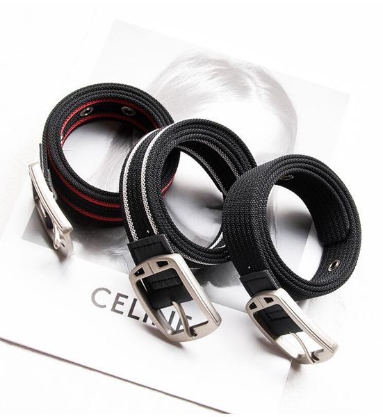 men designers belts fashion belt women belts 3.2cm buckle canvas belt outdoor striped belt waistband 4color boutique cz1124d, Silver
men designers belts fashion belt women belts 3.2cm buckle canvas belt outdoor striped belt waistband 4color boutique cz1124d, Silver
