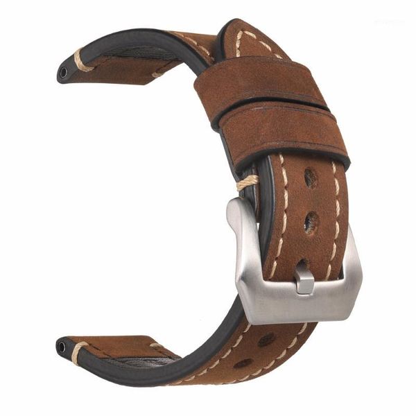 wholesale-handmade genuine leather watch band strap for p watch 20mm 22mm 24mm 26mm with silver stainless steel buckles1, Black;brown
wholesale-handmade genuine leather watch band strap for p watch 20mm 22mm 24mm 26mm with silver stainless steel buckles1, Black;brown