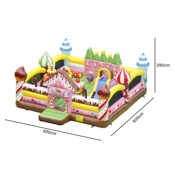 commercial pvc inflatable candy paradise castle kids inflatable trampoline amusement park outdoor playground jumping castle combo games
commercial pvc inflatable candy paradise castle kids inflatable trampoline amusement park outdoor playground jumping castle combo games