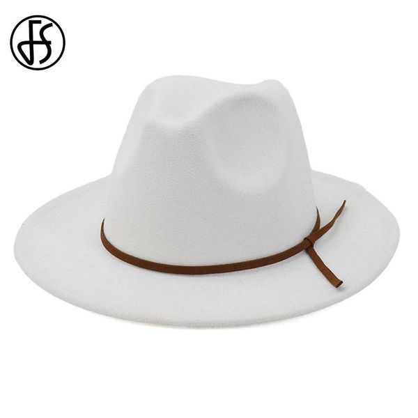 fs wide brim fedora hats for women winter fashion wool hat men black jazz caps with thin belt gentleman elegant chapeau femme, Blue;gray
fs wide brim fedora hats for women winter fashion wool hat men black jazz caps with thin belt gentleman elegant chapeau femme, Blue;gray