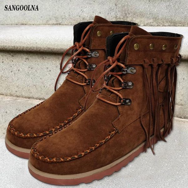 casual tassel western cowboy boots for women leather cowgirl boots low heels shoes mid high woman winter ankle, Black
casual tassel western cowboy boots for women leather cowgirl boots low heels shoes mid high woman winter ankle, Black