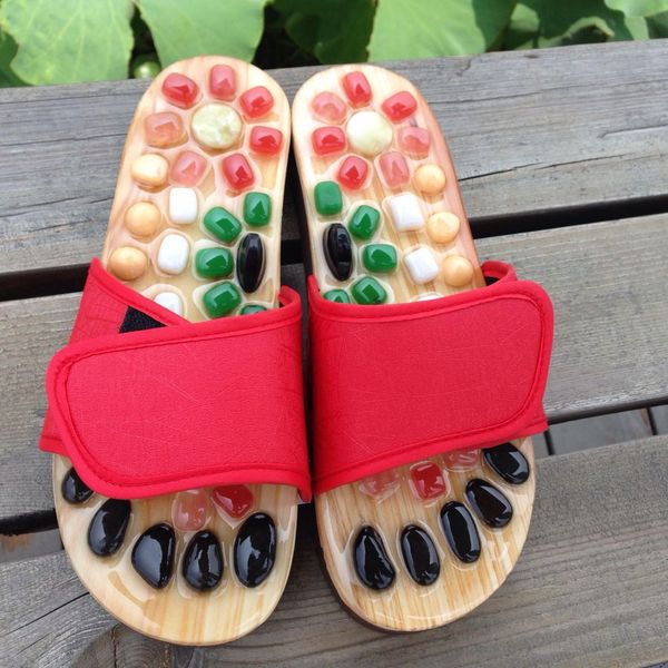 massage slippers keeping in good health treasure jade the pebbles massage summer is cool procrastinate household shoes, Black
massage slippers keeping in good health treasure jade the pebbles massage summer is cool procrastinate household shoes, Black