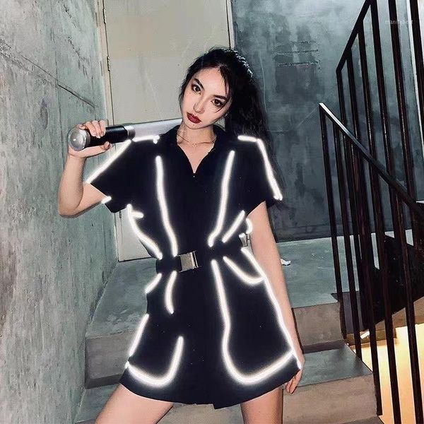 sports women's jumpsuit high waist black reflective playsuits summer loose one-piece pure colour short sleeved v-neck jumpsuit1, Black;white
sports women's jumpsuit high waist black reflective playsuits summer loose one-piece pure colour short sleeved v-neck jumpsuit1, Black;white