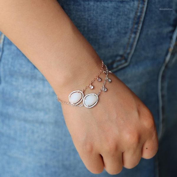 luxury rose gold color chain link bracelet for women ladies shining cubic zircon crystal jewelry mini cz charm opal paved1, Golden;silver
luxury rose gold color chain link bracelet for women ladies shining cubic zircon crystal jewelry mini cz charm opal paved1, Golden;silver