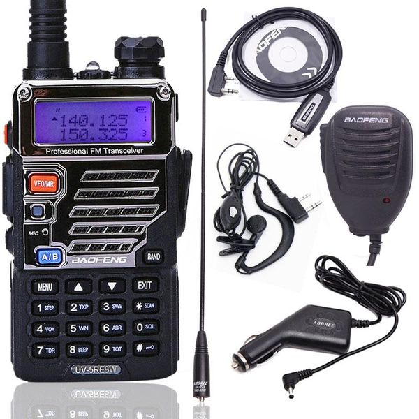 baofeng uv-5re 8watts walkie talkie 10km 136-174mhz 400-520mhz dual band vox handheld long range portable uv5r radio
baofeng uv-5re 8watts walkie talkie 10km 136-174mhz 400-520mhz dual band vox handheld long range portable uv5r radio