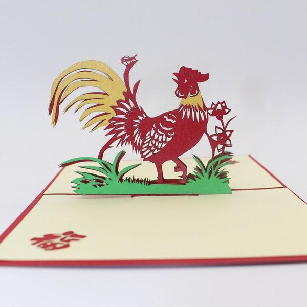 3d laser cut handmade chinese rooster year blessing paper invitation greeting card postcard children kids business creative gift wmttyw
3d laser cut handmade chinese rooster year blessing paper invitation greeting card postcard children kids business creative gift wmttyw