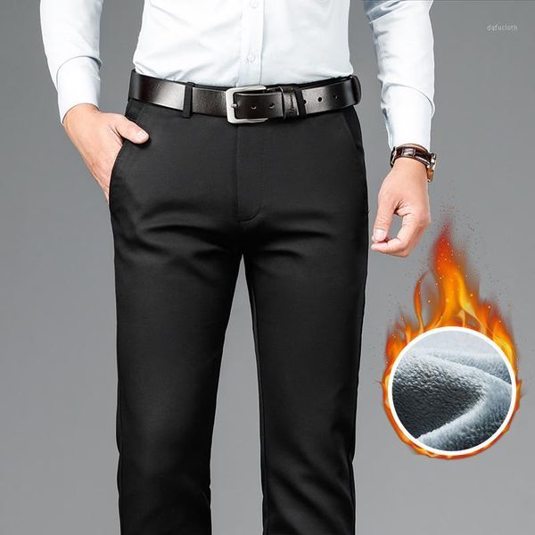 shan bao classic pocket embroidery men's straight slim winter casual pants fleece thick warm young gentleman brand pants 28-421, Black
shan bao classic pocket embroidery men's straight slim winter casual pants fleece thick warm young gentleman brand pants 28-421, Black
