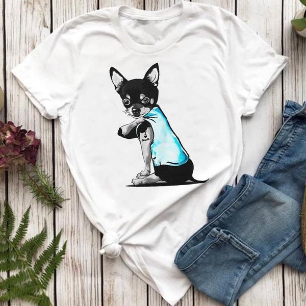 women t-shirts cartoon short sleeve spring cute trend animal dog pet mom lady tshirt female ladies print graphic tee t-shirt, White
women t-shirts cartoon short sleeve spring cute trend animal dog pet mom lady tshirt female ladies print graphic tee t-shirt, White