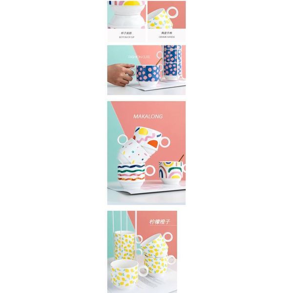 4pcs high-grade ceramic coffee cups coffee cup 200ml simple european style mug cappuccino flower cups latte s bbyydb
4pcs high-grade ceramic coffee cups coffee cup 200ml simple european style mug cappuccino flower cups latte s bbyydb