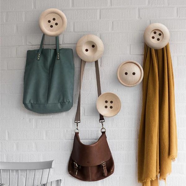 hooks & rails decarative large kit organizer wood wall clothes coat storage hanger screw buttons modeling decoration home accessories
hooks & rails decarative large kit organizer wood wall clothes coat storage hanger screw buttons modeling decoration home accessories
