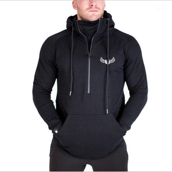 autumn long sleeve men's hoodies gym fitness training sweatshirts solid colordouble line pocket fashion zip men's clothing1, Black
autumn long sleeve men's hoodies gym fitness training sweatshirts solid colordouble line pocket fashion zip men's clothing1, Black