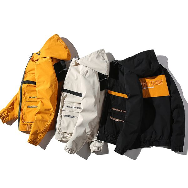 man hoodie jackets new buckle pocket design coat jacket men streetwear clothest casual printing hip hop hooded coat men, Black;brown
man hoodie jackets new buckle pocket design coat jacket men streetwear clothest casual printing hip hop hooded coat men, Black;brown