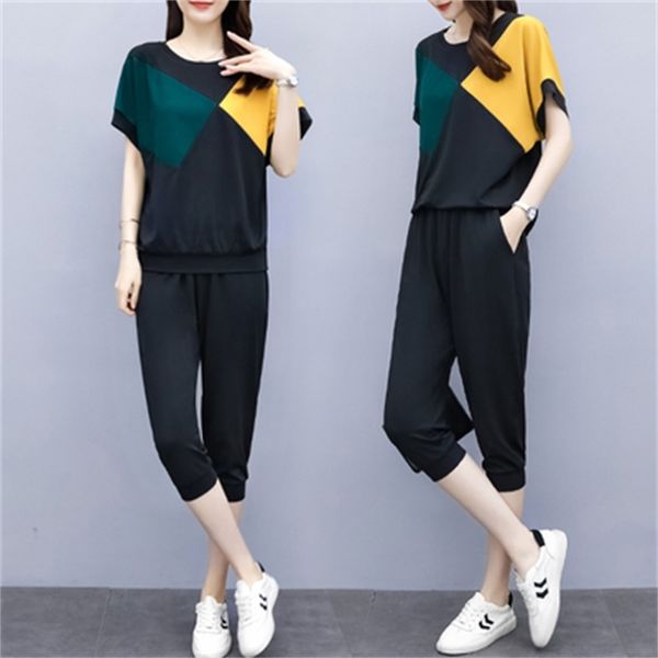 female casual peice defines summer suit femme pieces pantalon large taille tracksuit zjz8, White
female casual peice defines summer suit femme pieces pantalon large taille tracksuit zjz8, White