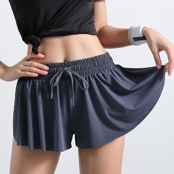 running shorts women summer double layer sports leisure fitness pantskirt quick drying breathable yoga leggings1, Black;blue
running shorts women summer double layer sports leisure fitness pantskirt quick drying breathable yoga leggings1, Black;blue