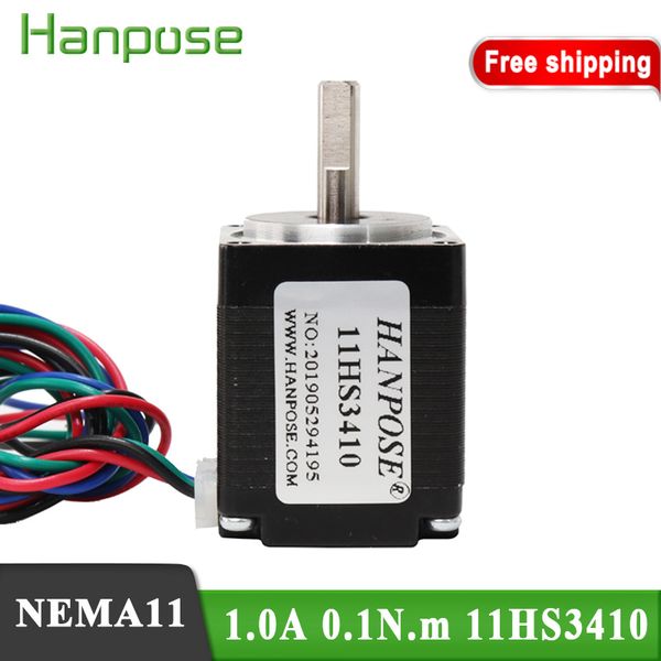 nema11 stepper motor 11hs3410 1.0a 1.8 degree 34mm mill laser engraving new and 3d printer cnc engraver
nema11 stepper motor 11hs3410 1.0a 1.8 degree 34mm mill laser engraving new and 3d printer cnc engraver