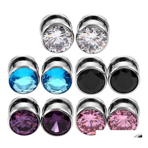 men women ear gauge fashion jewelry gift taper and plug ear plug new brand 27eb6, Silver
men women ear gauge fashion jewelry gift taper and plug ear plug new brand 27eb6, Silver