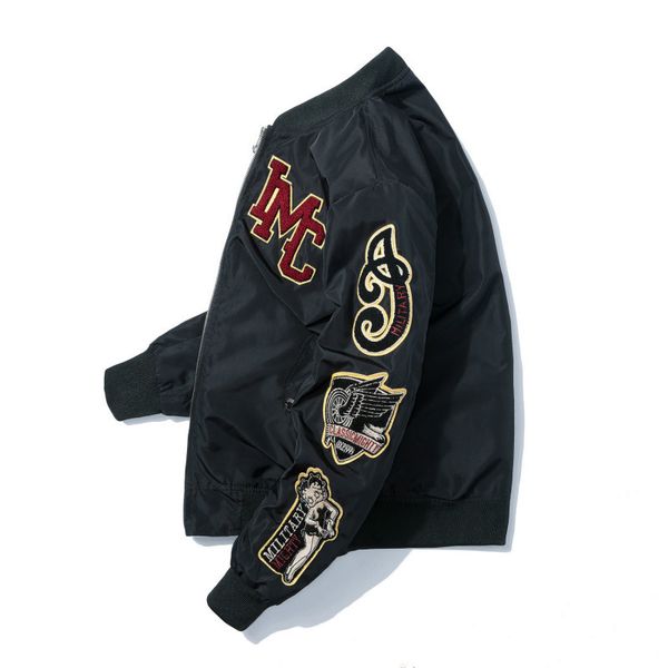 2021 new winter men's embroidered distinctive hip hop jacket thick youth fashion baseball jackets streetwear fall h0v7 mw5p, Black;brown
2021 new winter men's embroidered distinctive hip hop jacket thick youth fashion baseball jackets streetwear fall h0v7 mw5p, Black;brown