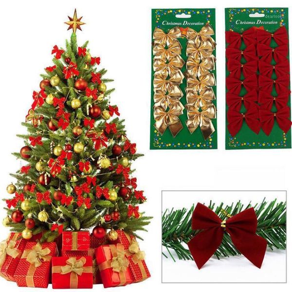 12pcs gold silver red pretty bow tie christmas tree decoration xmas ribbon bows festival pendant home bowknots baubles new decor1
12pcs gold silver red pretty bow tie christmas tree decoration xmas ribbon bows festival pendant home bowknots baubles new decor1