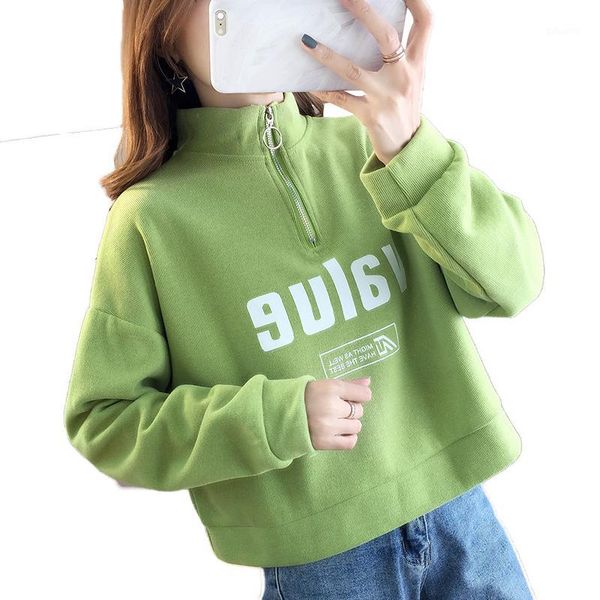 2019 women sweatshirts autumn winter long sleeve warm pullover harajuku letters tunic female clothing zipper streetwear1, Black
2019 women sweatshirts autumn winter long sleeve warm pullover harajuku letters tunic female clothing zipper streetwear1, Black