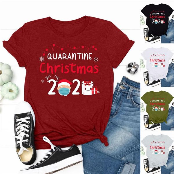 plus size christmas t shirt women 2020 fashion quarantine printed women christmas clothes tee t shirt camiseta mujer, White
plus size christmas t shirt women 2020 fashion quarantine printed women christmas clothes tee t shirt camiseta mujer, White