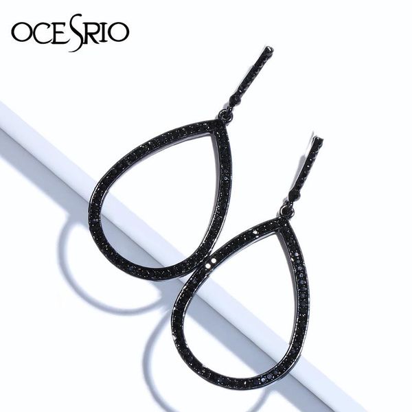 hoop & huggie ocesrio large black earrings for women big crystal with stones dangling vintage round statement jewelry ers-m41, Golden;silver
hoop & huggie ocesrio large black earrings for women big crystal with stones dangling vintage round statement jewelry ers-m41, Golden;silver
