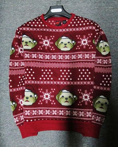 fleece mens pullover sweaters american style autumn winter cartoon anime christmas sweater red us size1, White;black
fleece mens pullover sweaters american style autumn winter cartoon anime christmas sweater red us size1, White;black