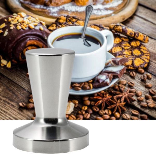 40mm espresso tamper stainless steel powder hammer flat base coffee bean press tool q0109
40mm espresso tamper stainless steel powder hammer flat base coffee bean press tool q0109