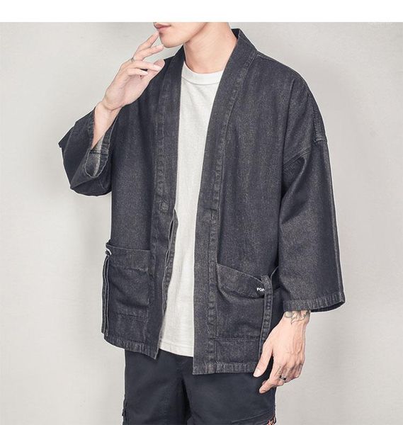 2020 men chinese style autumn denim kimono denim jacket mens autumn oversize vintage jackets male fashion clothes1, Black;brown
2020 men chinese style autumn denim kimono denim jacket mens autumn oversize vintage jackets male fashion clothes1, Black;brown