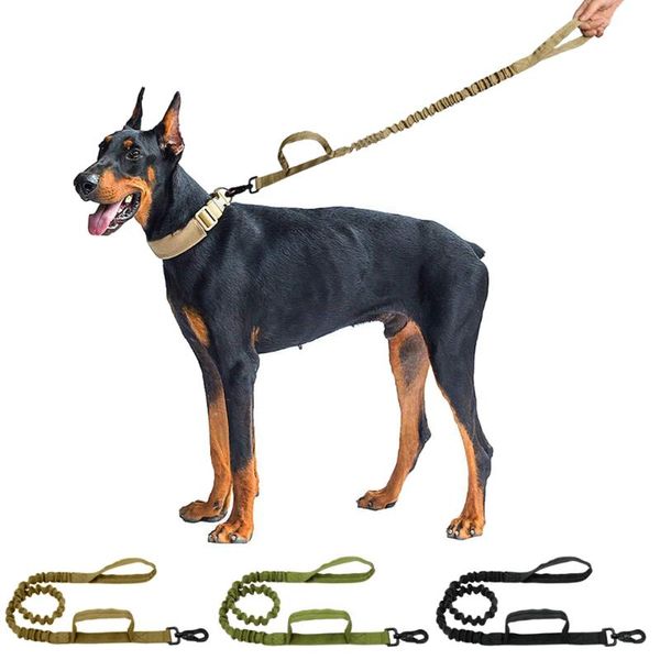 dog collars & leashes hptyfd tactical nylon leash buffer elasticity traction rope for medium large dogs german shepherd training pet supplie
dog collars & leashes hptyfd tactical nylon leash buffer elasticity traction rope for medium large dogs german shepherd training pet supplie