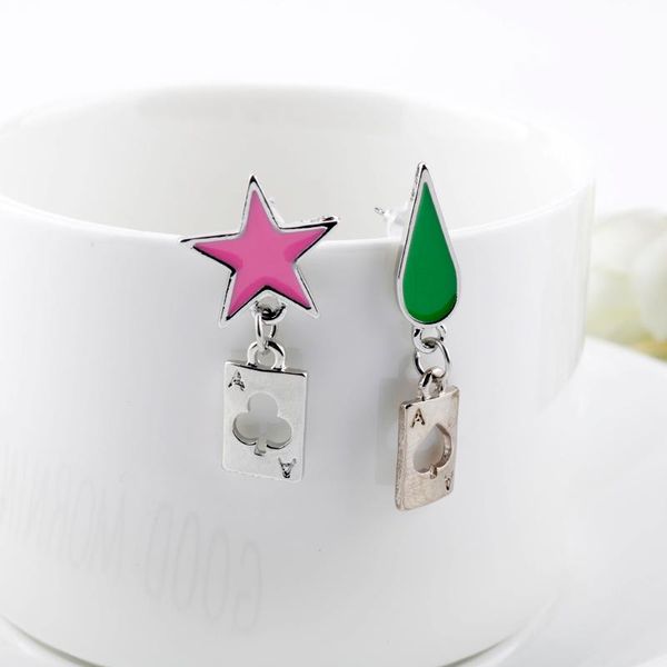 dangle & chandelier à hisoka pentagonal tear sign earrings for women metal poker a piercing drop trendy 2021, Silver
dangle & chandelier à hisoka pentagonal tear sign earrings for women metal poker a piercing drop trendy 2021, Silver