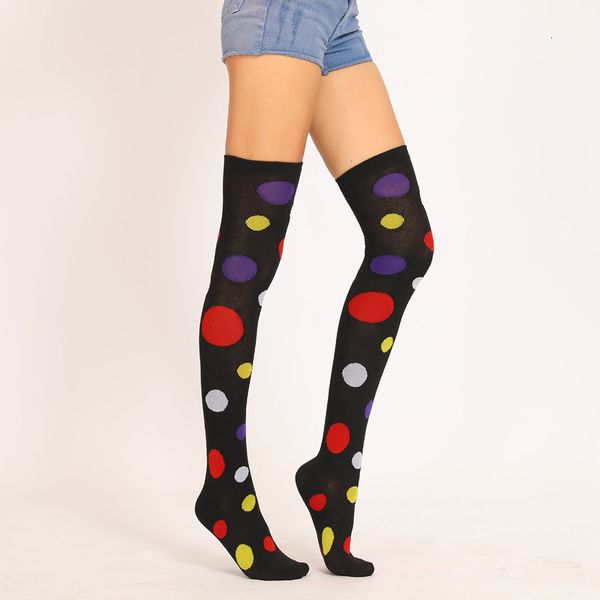 factory pricestockings polka dot purple yellow red clown cosplay lady socks 53cm acrylic cotton stocking girl halloween
factory pricestockings polka dot purple yellow red clown cosplay lady socks 53cm acrylic cotton stocking girl halloween