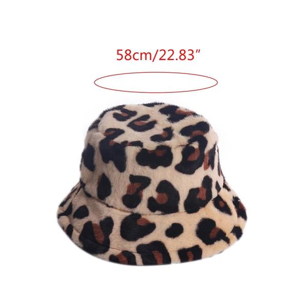 wide brim hats women thicken fuzzy plush bucket hat vintage leopard sunscreen fisherman cap 270d, Blue;gray
wide brim hats women thicken fuzzy plush bucket hat vintage leopard sunscreen fisherman cap 270d, Blue;gray