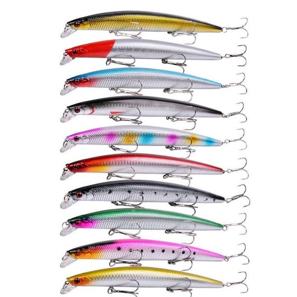 10pcs/lot big minnow fishing lures 18cm/24g fishing hard bait crankbaits isca artificiais pesca sea wobbler swimmi qyleba
10pcs/lot big minnow fishing lures 18cm/24g fishing hard bait crankbaits isca artificiais pesca sea wobbler swimmi qyleba
